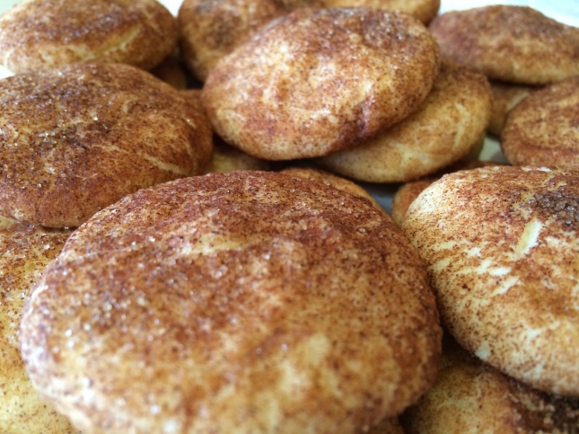 snicker doodle cookies by plaidypus