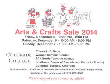 colorado college 2014 arts and craft fair plaidypus